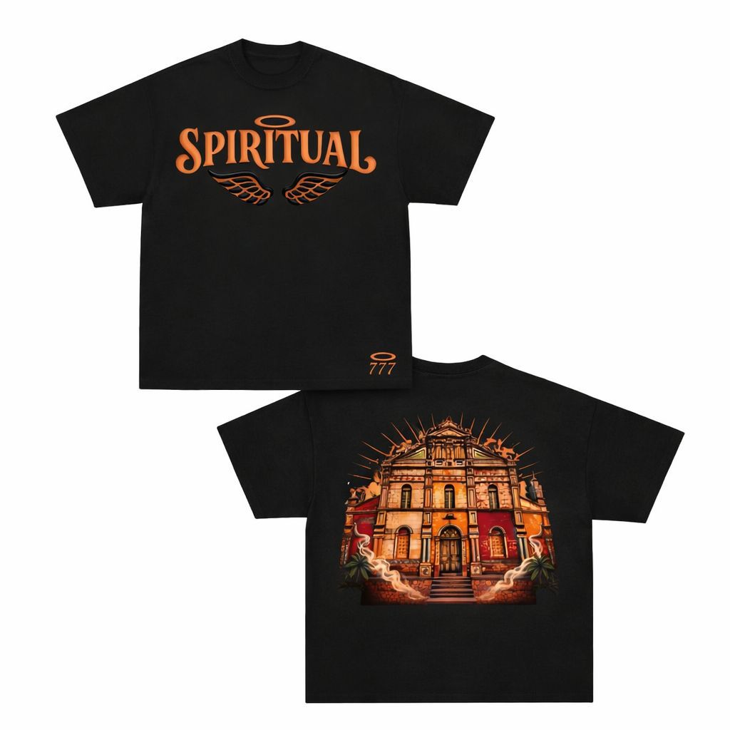 SPIRITUAL COLLECTION - Black Tee